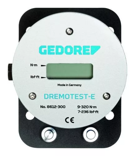 Elektronikus nyomatékkulcs vizsgáló készülék DREMOTEST E 9-320Nm (GEDORE 8612-300)