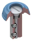 1/2" gombafej a DREMASTER DMK számára (GEDORE DMKPK 7) 2551829