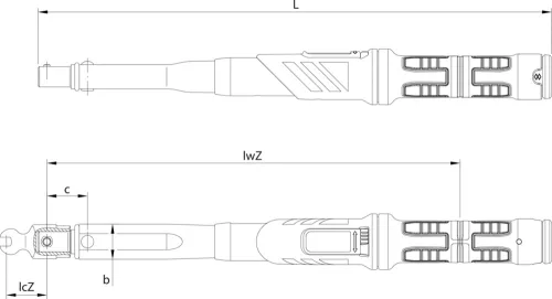 Nyomatékkulcs DREMASTER Z 16, 40-200 Nm (GEDORE DMZ 200)