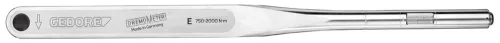 Nyomatékkulcs DREMOMETER E 1" 750-2000 Nm, hosszabbító csővel (GEDORE 8569-01)