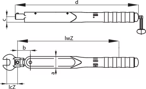 Nyomatékkulcs DREMOMETER AZ 16Z 8-40 Nm (GEDORE 8460-01)