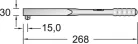 Nyomatékkulcs DREMOMETER AM 1/4" 6-30 Nm (GEDORE 8554-01)