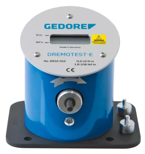 Elektronikus nyomatékkulcs vizsgáló készülék DREMOTEST E 0.2-12Nm (GEDORE 8612-012)