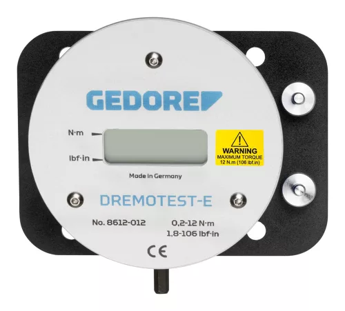 Elektronikus nyomatékkulcs vizsgáló készülék DREMOTEST E 0.2-12Nm (GEDORE 8612-012)