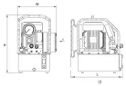 Elektromos tápegység hidraulikus nyomatékkulcshoz (WREN Hydraulic KLW4000)
